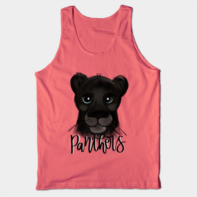 Panther Tank Top by Averie Lane